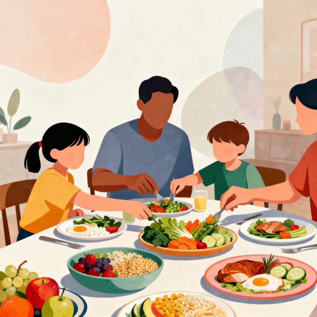 Jak zbilansować dietę dla całej rodziny